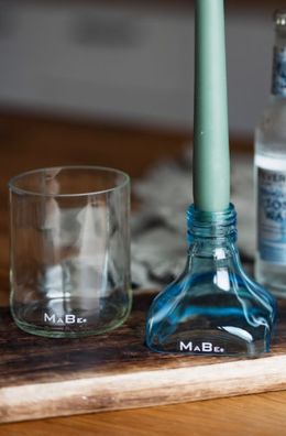 Gin Kerzenständer - cool & soft und trotzdem zart