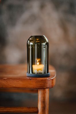 Windlicht Oh. Ha - Design by MaBe - clean und puristisch - das Kürzere