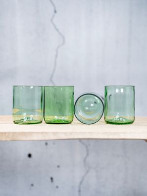 TrinkGlas - exklusive, limitierte Farbwelt von himmelblau bis petrol