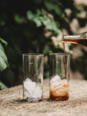 Asbach Trink Glas - Cheers auf alle Asbach Cola Fans