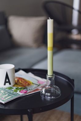 Me Time Kerze - Zeit für mich von notthegirl mit Upcycling Kerzenständer