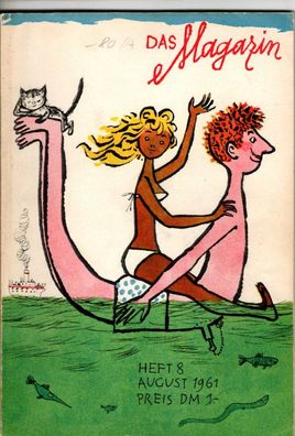 DDR Zeitschrift Das Magazin 8-1961
