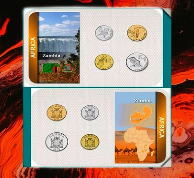 Zambia KMS. 2012 Unc. im Blister 6595