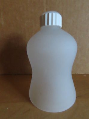 Teelichthalter Ersatz Glas matt Tulpenglas mit Kunststoffring ca. 9,6 cm H