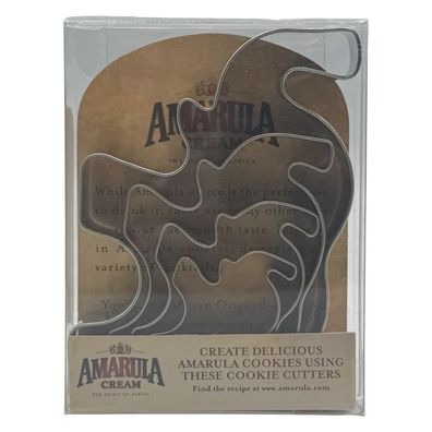 Amarula Cookie Cutter Set – 4er Set | Ausstechformen in Amarula Logo & Elefante