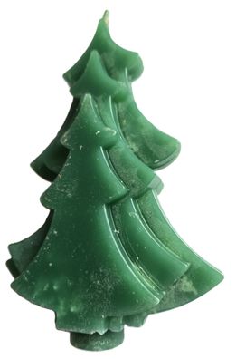 handgefertigte 4-Lagen "Tannenbaum" - Kerze