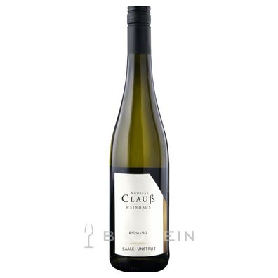 Andreas Clauß Riesling 0,75 l - Weißwein trocken, Saale-Unstrut