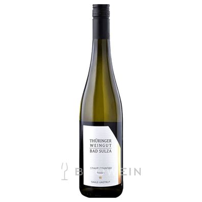Thüringer Weingut Bad Sulza Grauburgunder Trocken 0,75 l - Weißwein, Saale-Unstrut