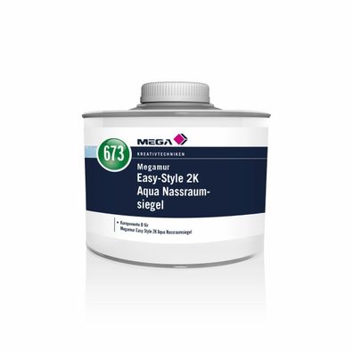 MEGA 673 Megamur Easy-Style 2K Aqua Nassraumsiegel Komp. B 0,3 kg farblos