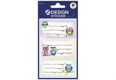AVERY Zweckform Buchetiketten "Eule" 59249 666249