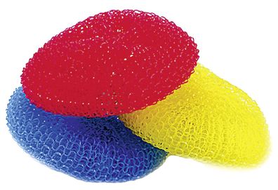 SOREX Kunststofftopfschwamm á 15g im Netz 3er 101339