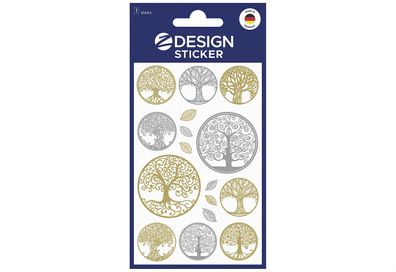 AVERY Zweckform Deko Sticker "Lebensbaum" 55654 666245