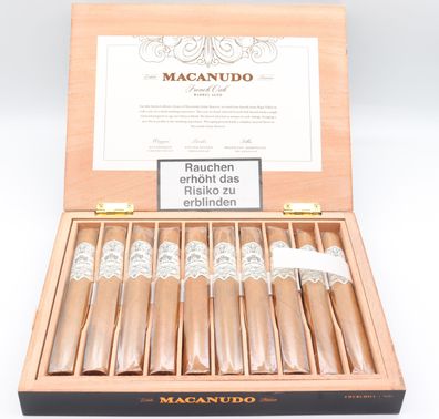 Macanudo Estate Reserve Oak Barrel