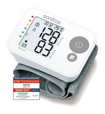 Sanitas SAN Blutdruckmessgerät SBC 22 303938