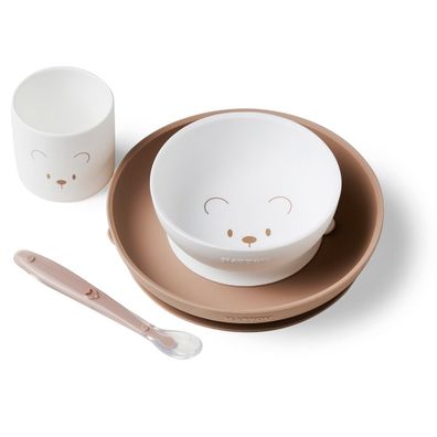Nattou Esslernset "Bär" 4-teilig 617002