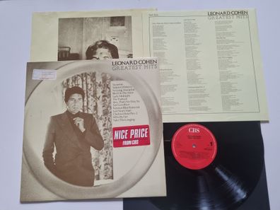 Leonard Cohen - Greatest Hits Vinyl LP Europe