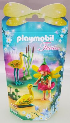 Playmobil 9138 Feenfreunde Störche Faires Gräser Pilze Blume Neuware