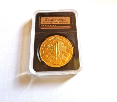 Souvenir Medaille Wiener Philharmoniker Orchester Jahrgang 2017 (WP310825)