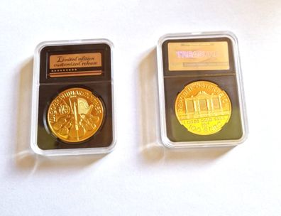 Medaille Souvenir Wiener Philharmoniker Orchester Jahrgang 2017 (WP310925)