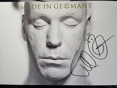 Till Lindemann Autogramm