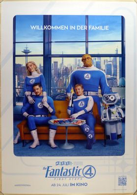 The Fantastic Four: First Steps - Original Kinoplakat A0 - Motiv 2 - Filmposter