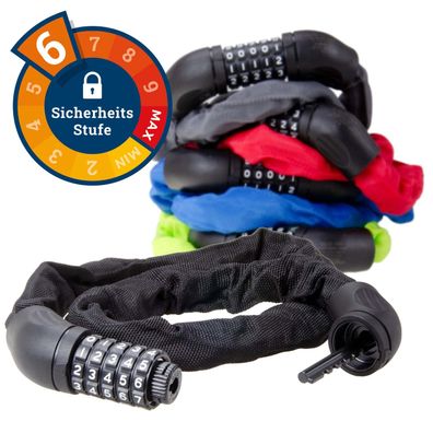 Filmer 43098 Zahlenkettenschloss 5-Ringe 90/5,5 - diverse Farben