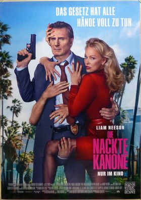 Die nackte Kanone (2025) - Orig. Kinoplakat A0 - Hauptmotiv - Liam Neeson -Filmposter