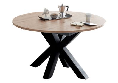 Esstisch Rund ausziehbar Edda 9 110 x 110 x 78 Küchentisch