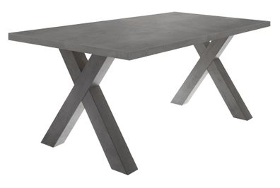 Esstisch ausziehbar Eike 3 140 x 90 x 75 Esszimmertisch Graphit 1340