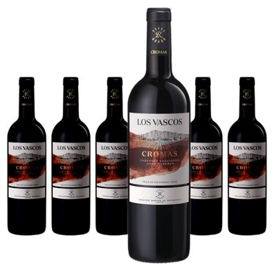 6 x Los Vascos Chromas Cabernet Sauvignon Gran Reserva – 2021