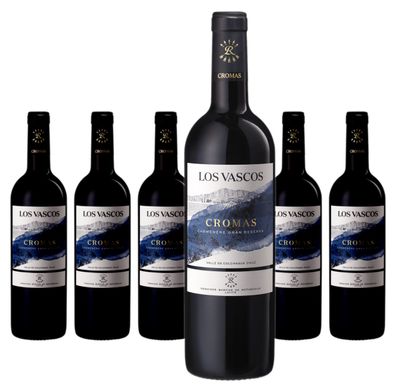 6 x Los Vascos Cromas Carmenère Gran Reserva – 2022