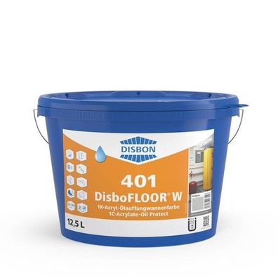 Disbon 401 DisboFLOOR W 1K-Acryl-Ölauffangwannenfarbe 12,5 Liter