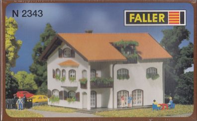 Spur N Faller 2343 Haus Noblesse 2 stöckig Bausatz (2784k)