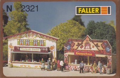 Spur N Faller 2321 242321 Marktbuden Knusperhaus Brathendlstation Bausatz (2777)