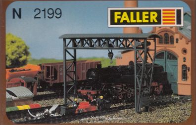 Spur N Faller 2199 222199 Bockkran / Überladekran Bausatz (2779k)