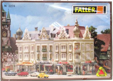 Spur N Faller 2274 Häuerzeile Schillerstraße Bausatz (2801k)