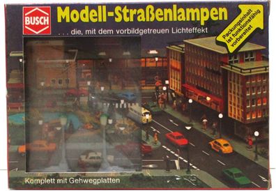 Busch H0/N 4090 Strassenlampen Electronic OVP (3529K)