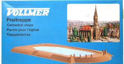 Spur N Vollmer 7759 Freitreppe zuStadtkirche Stuttgart Berg Bausatz (2806K)