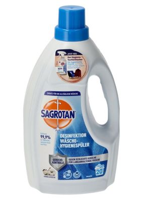 Sagrotan Desinfizierendes Wäschespülmittel, für frische und saubere Wäsche, 1,5l