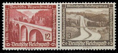 D-REICH Zusammendruck Nr W117 postfrisch WAAGR PAAR X9D508A