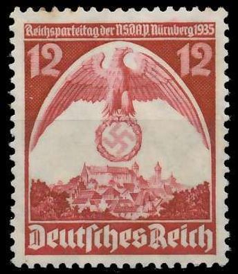 Deutsches REICH 1935 Nr 587X postfrisch X9D50B2