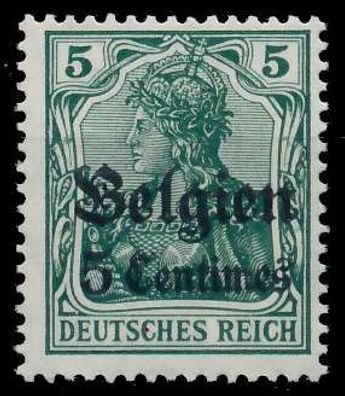 BES. 1WK Landespost Belgien Nr 2 postfrisch X9DD386