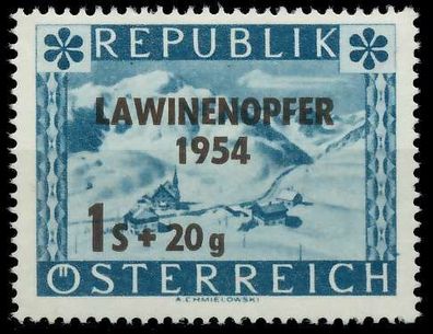 Österreich 1954 Nr 998 postfrisch SC95EFA