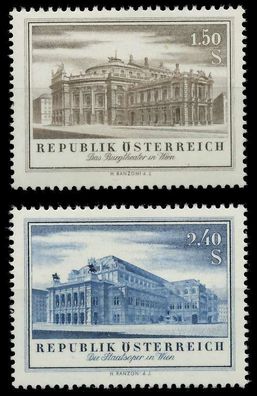 Österreich 1955 Nr 1020-1021 postfrisch SC95F0A