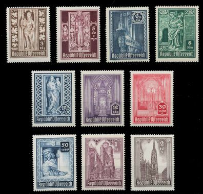 Österreich 1946 Nr 791-800 postfrisch X9DD496