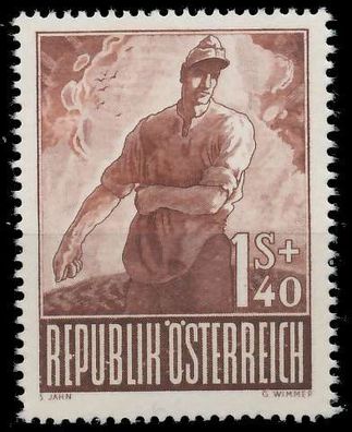 Österreich 1947 Nr 834 postfrisch X9DD64E