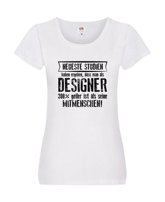 Neuste Studien: Designer Beruf | Mode Damen Shirt Weiß