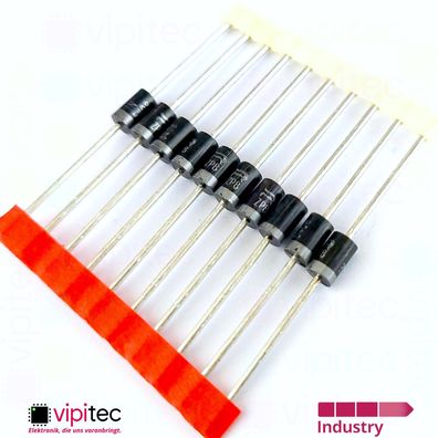 1N5408 Gleichrichterdiode THT DO201AD 1000V 1kV 3A -65..150 °C Rectifier Diode