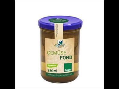 Kiebitzhof 3x Gemüsefond zum Verfeinern von Gerichten 380ml