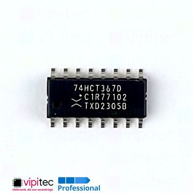 74HCT367 Puffer, Treiber, 6-fach, Tri-State | SMD SO-16 5V TTL 125°C